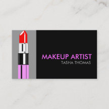 Makeup Artist Affärskorts