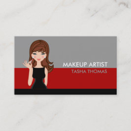 Makeup Artist Affärskorts Visitkort