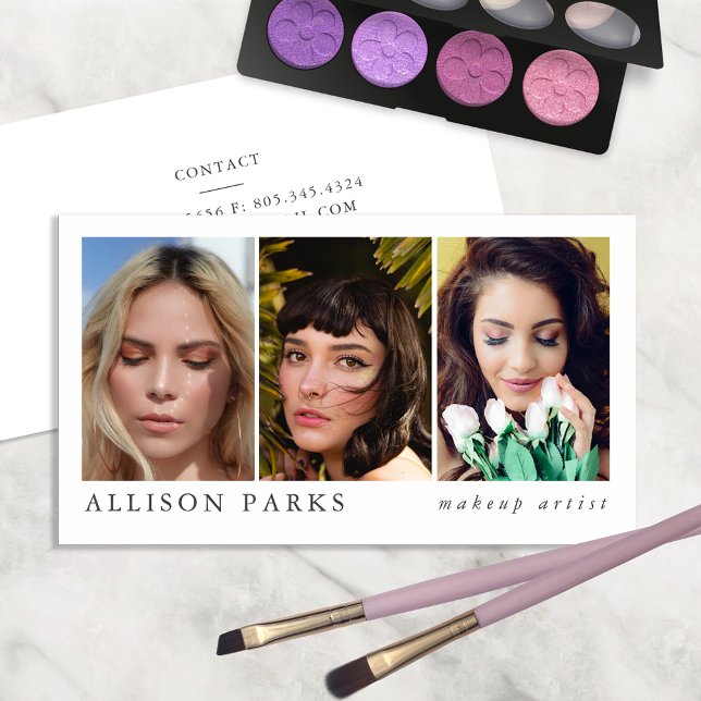 Makeup Artist/Annat Affärskort Visitkort (Skapare uppladdad)