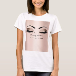 Makeup Artist Beauty Lash Studio Ro BlushGlitter T Shirt