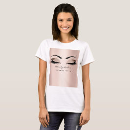 Makeup Artist Beauty Lash Studio Ro BlushGlitter T Shirt