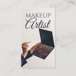 Makeup Artist Beauty Salon Affärskort Visitkort