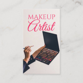 Makeup Artist Beauty Salon Affärskort Visitkort