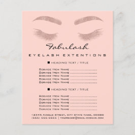 Makeup Artist Beauty Salon Flyer SPA Ro priser
