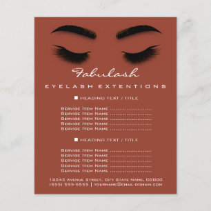 Makeup Artist Beauty Salon Flyer SPA-Smala