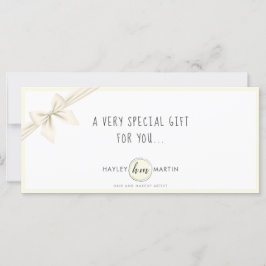 Makeup Artist Beauty Salon Gift-kort