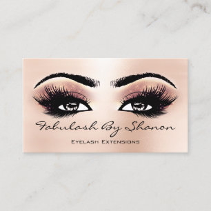 Makeup Artist Brow Eyelash Smala Ro Visitkort