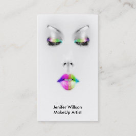 Makeup Artist Business Card Visitkort