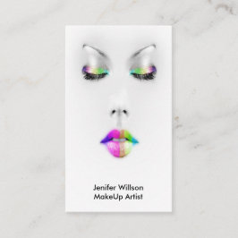 Makeup Artist Business Card Visitkort