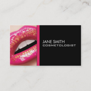 Makeup Artist Cosmetolog Cosmetology Groon Visitkort