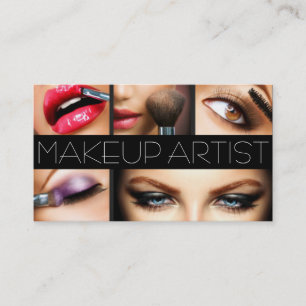 Makeup Artist Cosmetolog Nagel Beauty Salon Visitkort