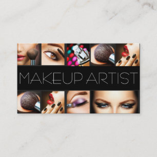 Makeup Artist Cosmetolog Nagel Beauty Salon Visitkort