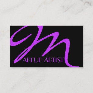 Makeup Artist Cosmetolog Nagel Beauty Salon Visitkort