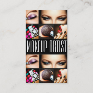 Makeup Artist Cosmetolog Nagel Beauty Salon Visitkort