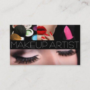 Makeup Artist Cosmetolog Nagel Beauty Salon Visitkort
