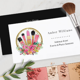 Makeup Artist Cosmetolog Salon Spa Stylist Visitkort