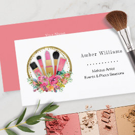 Makeup Artist Cosmetolog Salon Spa Stylist Visitkort
