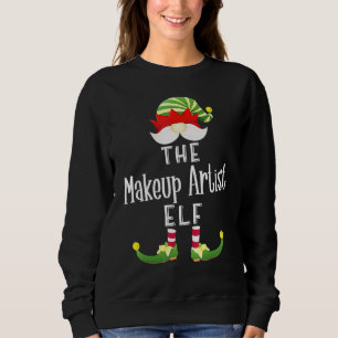 Makeup Artist Elf Group jul Pajama Party T Shirt