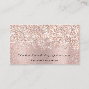 Makeup Artist Event Beauty Bloggare Glitter Lux Visitkort