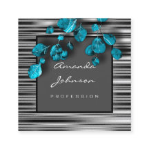 Makeup Artist Event Planner Consulting Framed Teal