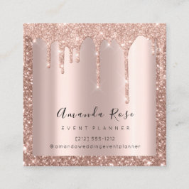 Makeup Artist Event Planner Ro Lash Dricks Tidsbeställning Kort