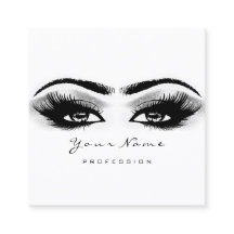 Makeup Artist Eyebrow Grått Lash White Square