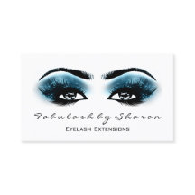 Makeup Artist Eyebrow Lash Extension Blue Marine