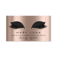 Makeup Artist Eyebrows Lash Ro Guld Black