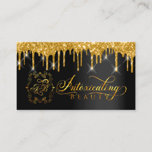 Makeup Artist Eyelash Guld Drives Anpassningsbar L Visitkort