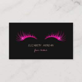 Makeup artist, Faux Lash Visitkort