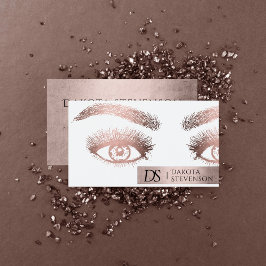 Makeup Artist | Glamoral koppar Ro Guld Visitkort