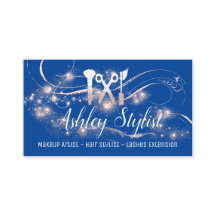 Makeup Artist Hair Salon Eyelash Royal Blue Ro