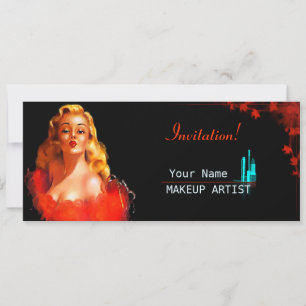 Makeup-artist - inbjudan