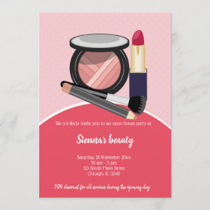 Makeup Artist Inbjudningar