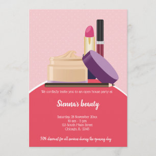 Makeup Artist Inbjudningar