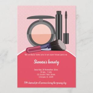 Makeup Artist Inbjudningar