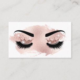 Makeup artist Krona Lash Beauty Salon Extension Visitkort