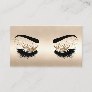 Makeup artist Krona Lash Beauty Salon Extension Visitkort
