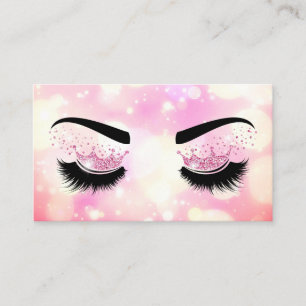 Makeup artist Krona Lash Beauty Salon Extension Visitkort