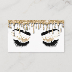 Makeup artist Krona Lash Beauty Salon Extension Visitkort