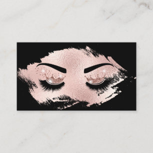 Makeup artist Krona Lash Beauty Salon Extension Visitkort