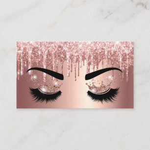 Makeup artist Krona Lash Beauty Salon Extension Visitkort