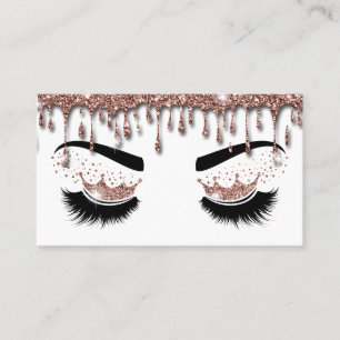 Makeup artist Krona Lash Beauty Salon Extension Visitkort