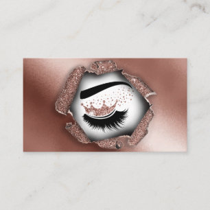 Makeup artist Krona Lash Beauty Salon Extension Visitkort