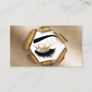 Makeup artist Krona Lash Beauty Salon Extension Visitkort