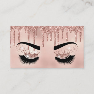 Makeup artist Krona Lash Beauty Salon Extension Visitkort