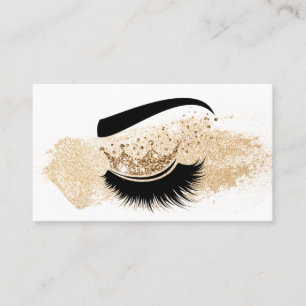 Makeup artist Krona Lash Beauty Salon Extension Visitkort