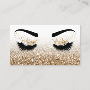 Makeup artist Krona Lash Beauty Salon Extension Visitkort