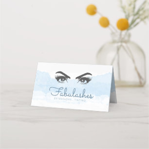 Makeup Artist Lash Brows Loyalty Card Lojalitetskort