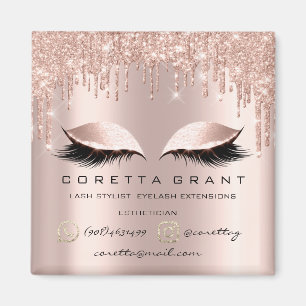 Makeup Artist Lash Extension Ro Drip Mail Phon Magnet